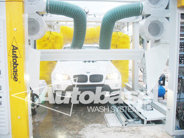 China New TEPO-AUTO tunnel car wash systme equipped with automatic horizontal wheel brush system supplier